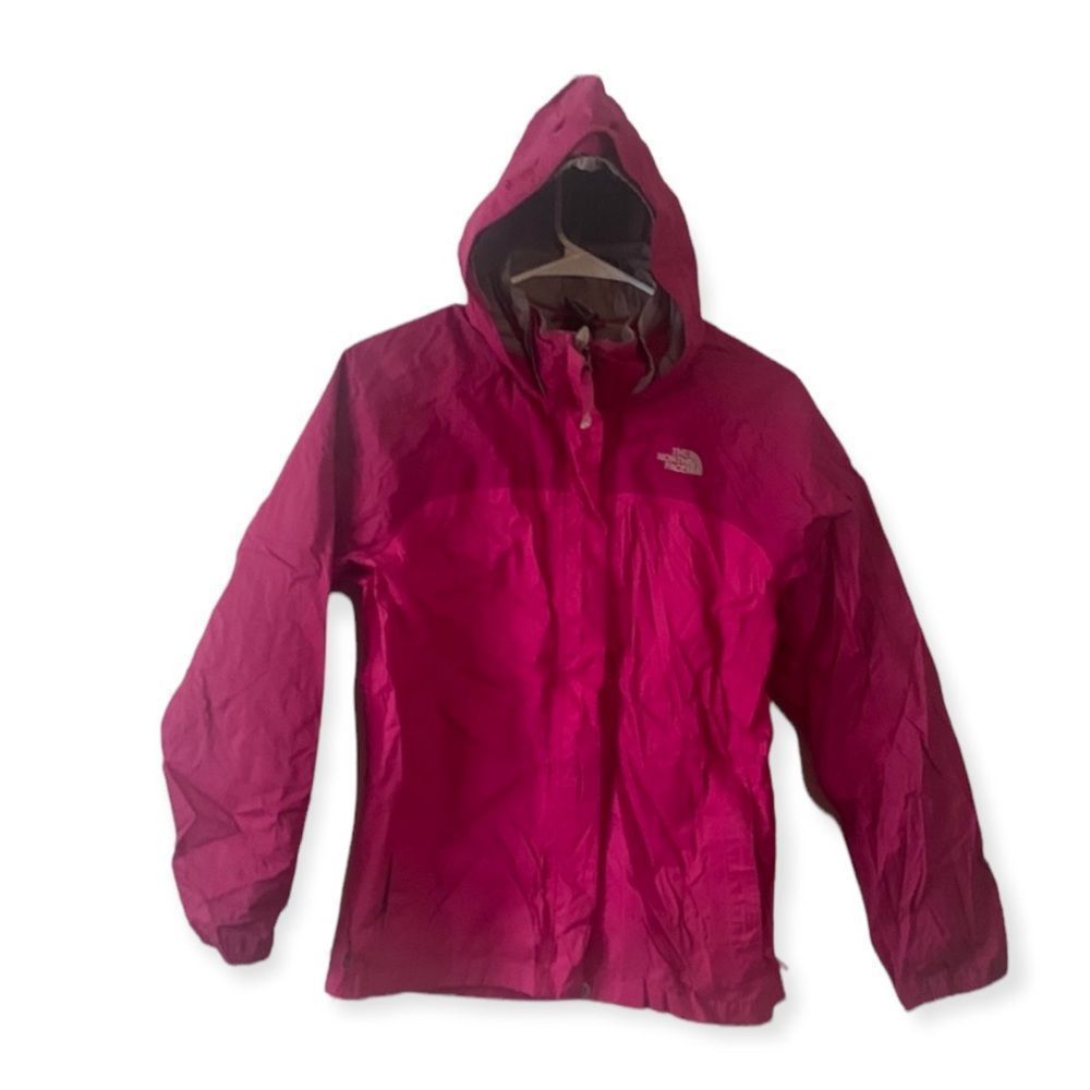 North Face kids raincoat Fushia